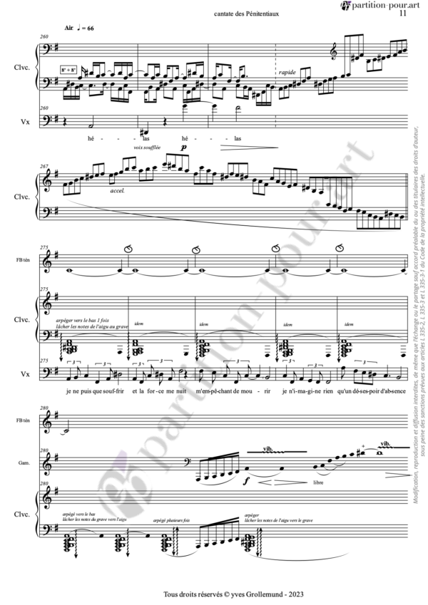 PP132331 - Grollemund Y - Cantate des Pénitentiaux - flûte gambe clavecin baryton -conducteur11