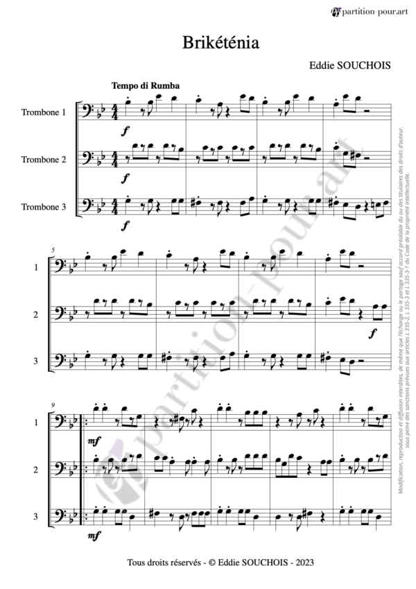 PP143994 - Souchois E - 6 trios de trombones - Brikéténia -conducteur1