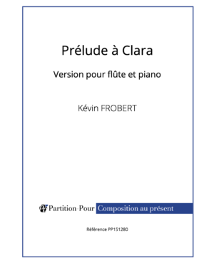 PP151280 - Frobert K - Prélude à Clara - flûte & piano -présentation