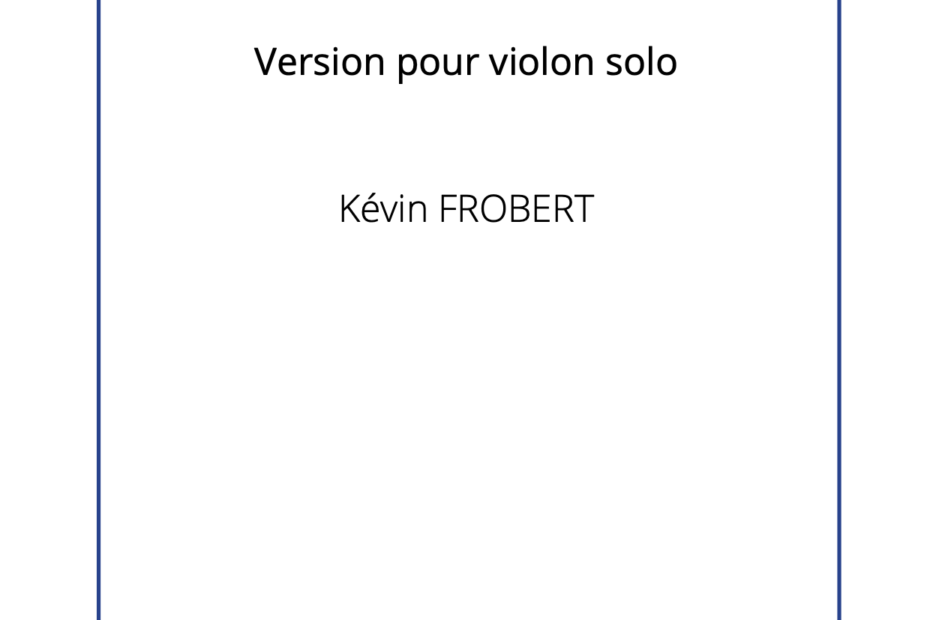 PP153351 - Frobert K - Voyage celtique - violon solo -présentation