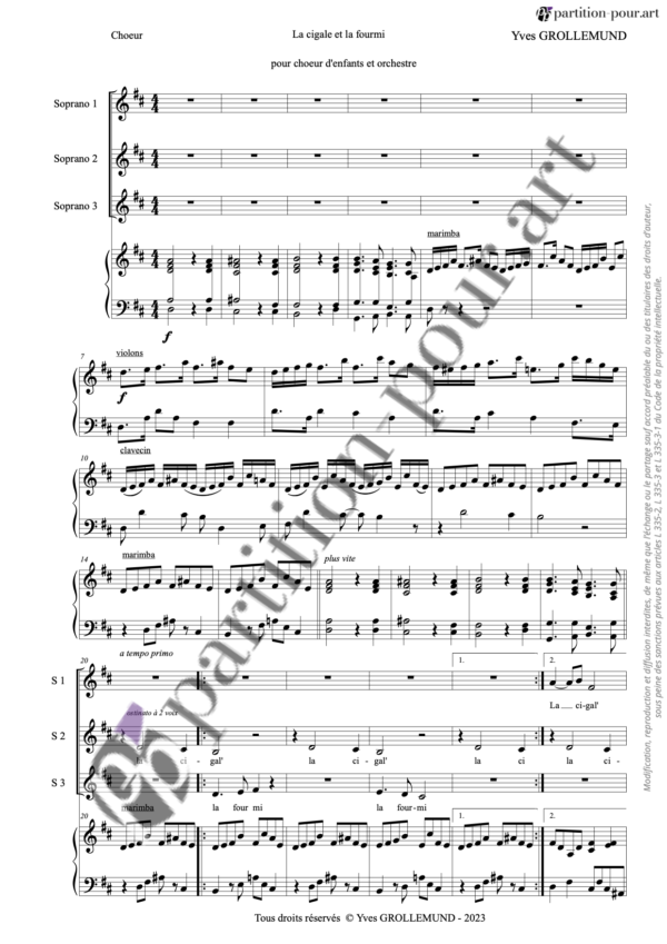 PP333678 - Grollemund Y - La cigale et la fourmi - chœur & orchestre -chœur1