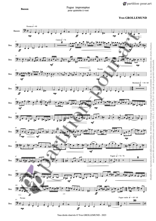 PP805214 - Grollemund Y - Fugue impromptue - 5 vents -basson1